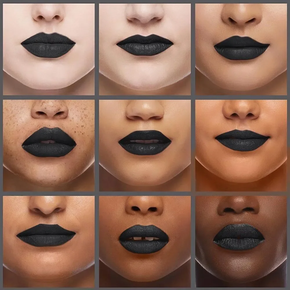 🤯5/$20🤯 Matte Black Liquid Lip Gloss And Lipliner 2 Pcs Set Waterproof